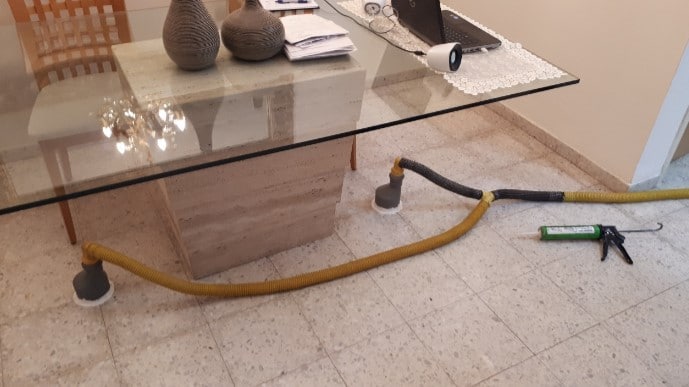 תהליך ייבוש תת רצפתי
